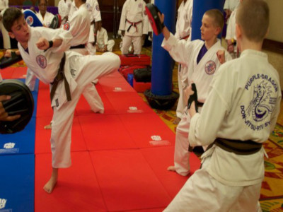 Purple Dragon Karate in Conyers. Discipline & Focus